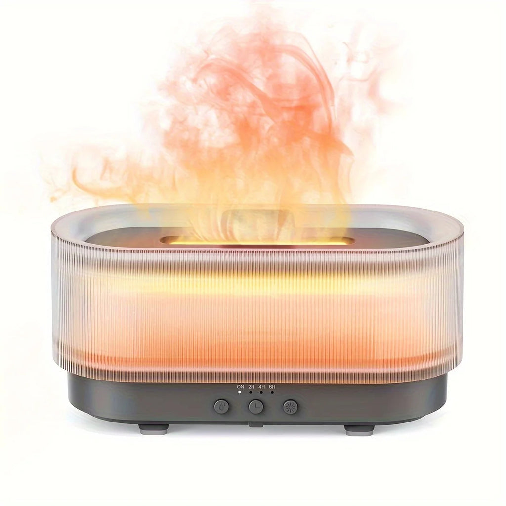 Air Flame Humidifier – Ambient Flame Diffuser for Relaxation & Sleep