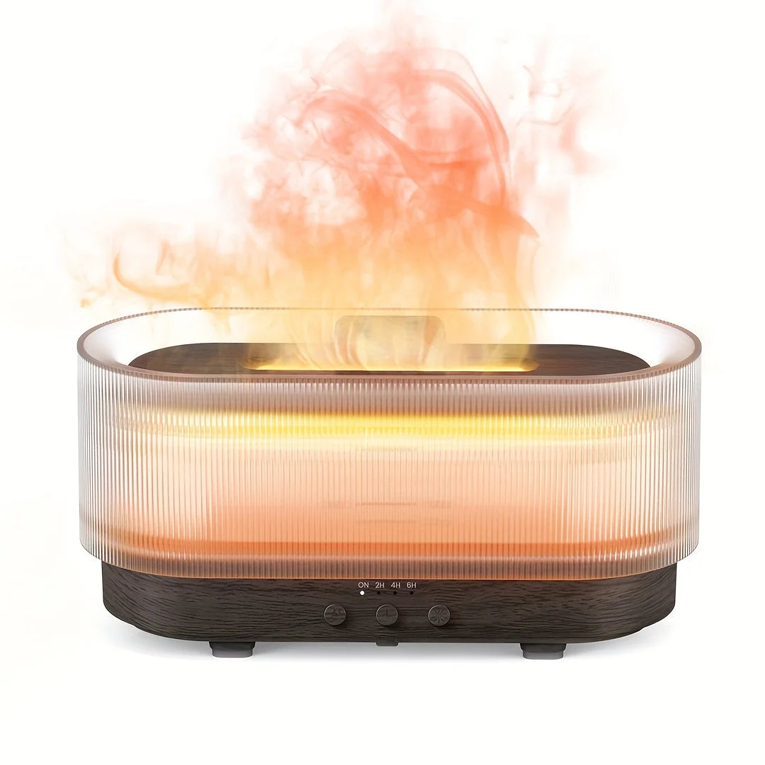 Air Flame Humidifier – Ambient Flame Diffuser for Relaxation & Sleep