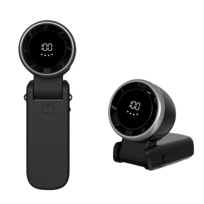 Handheld Turbo Fan – High-Speed Portable Fan with 5 Adjustable Speeds