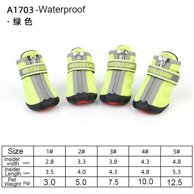 Dog Shoes for Hot Pavement – Breathable Non-Slip Dog Boots for Paw Protection