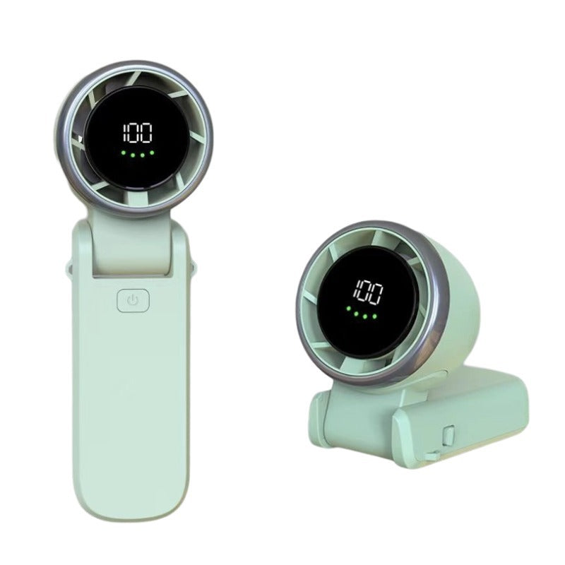 Handheld Turbo Fan – High-Speed Portable Fan with 5 Adjustable Speeds