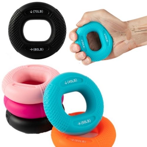 Silicone Hand Grip Trainer – Grip Strength Ring for Daily Hand Exercise