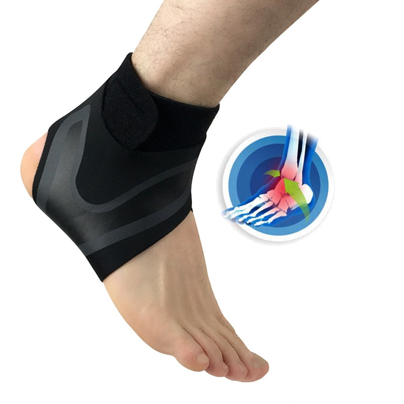 Ankle Support Brace – Adjustable Compression Ankle Wrap for Sports, Walking & Daily Stability