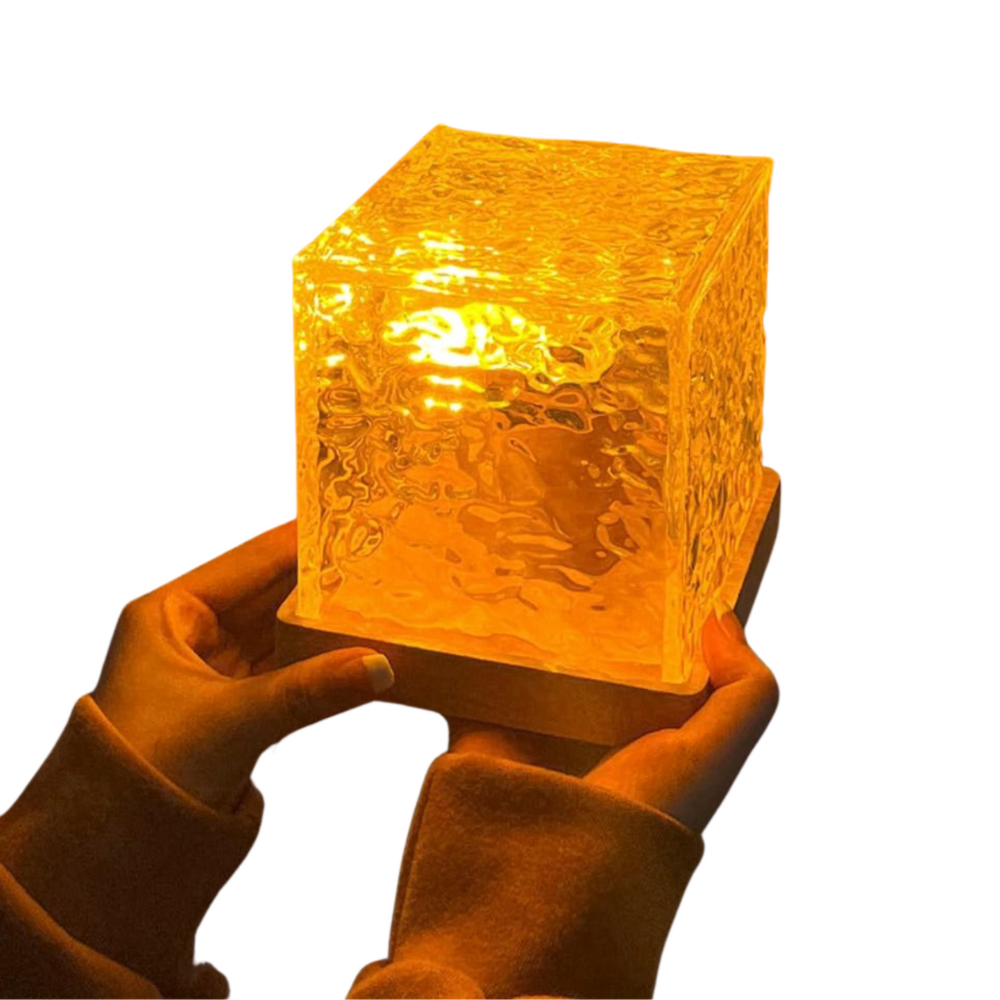 Water Ripple Ambient Night Light – Calming Mood Lamp for Evening Spaces