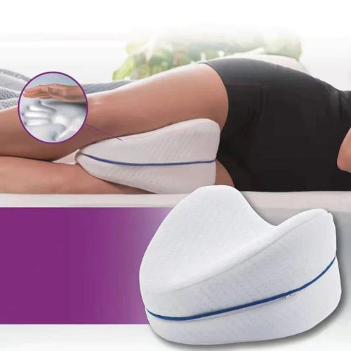Ergonomic Knee Pillow for Side Sleepers – Memory Foam Leg Support for Hip, Knee & Spine Alignment