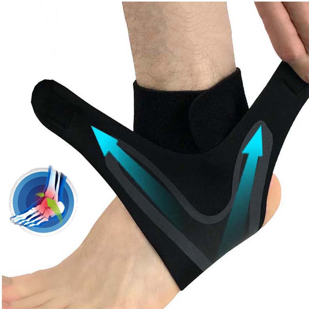 Ankle Support Brace – Adjustable Compression Ankle Wrap for Sports, Walking & Daily Stability