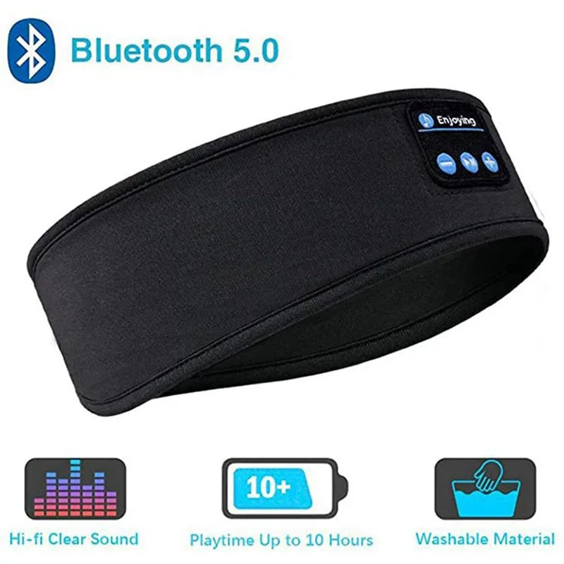Bluetooth Sleep Headband – Wireless Headphones for Comfortable Night Listening