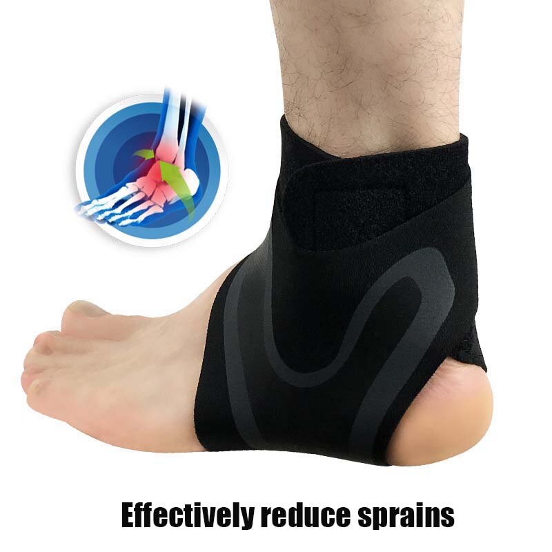Ankle Support Brace – Adjustable Compression Ankle Wrap for Sports, Walking & Daily Stability