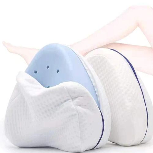 Ergonomic Knee Pillow for Side Sleepers – Memory Foam Leg Support for Hip, Knee & Spine Alignment