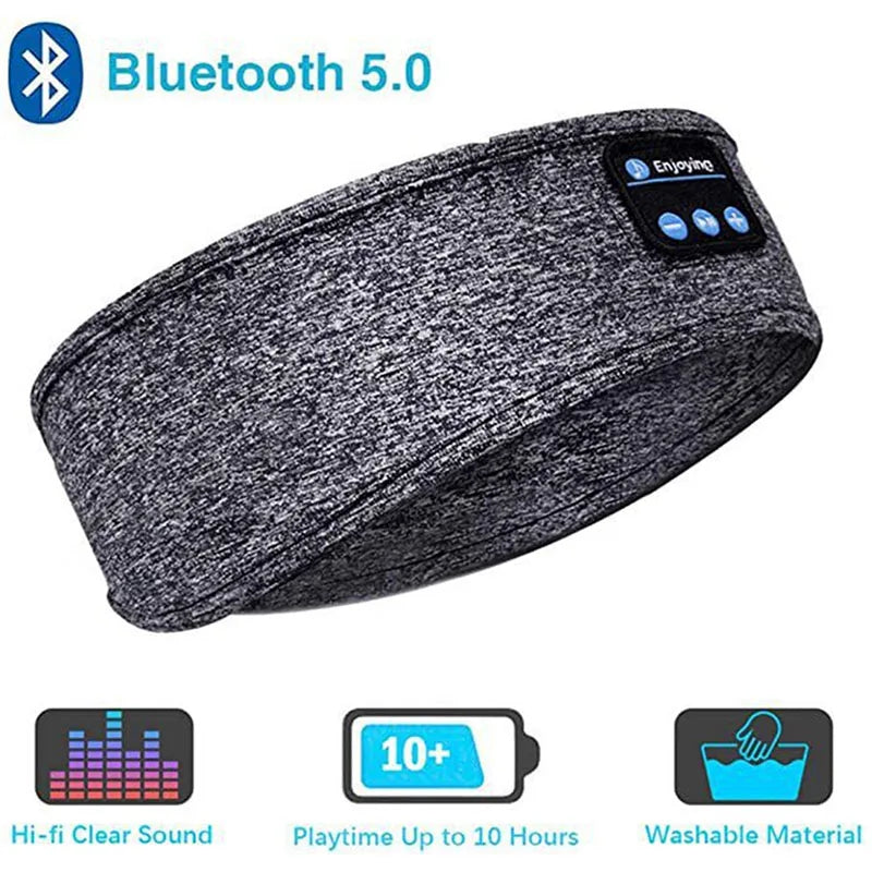 Bluetooth Sleep Headband – Wireless Headphones for Comfortable Night Listening