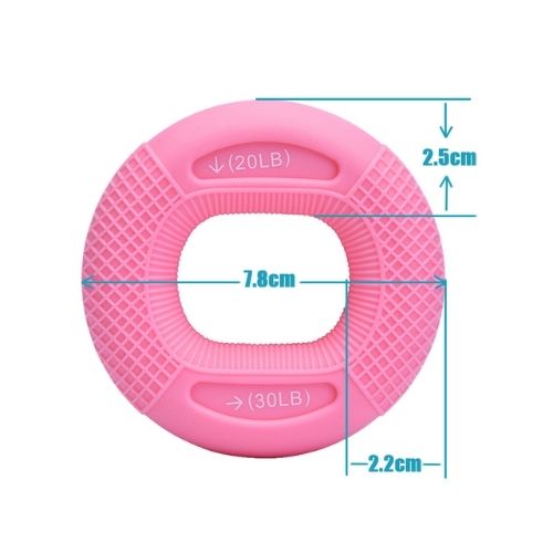 Silicone Hand Grip Trainer – Grip Strength Ring for Daily Hand Exercise