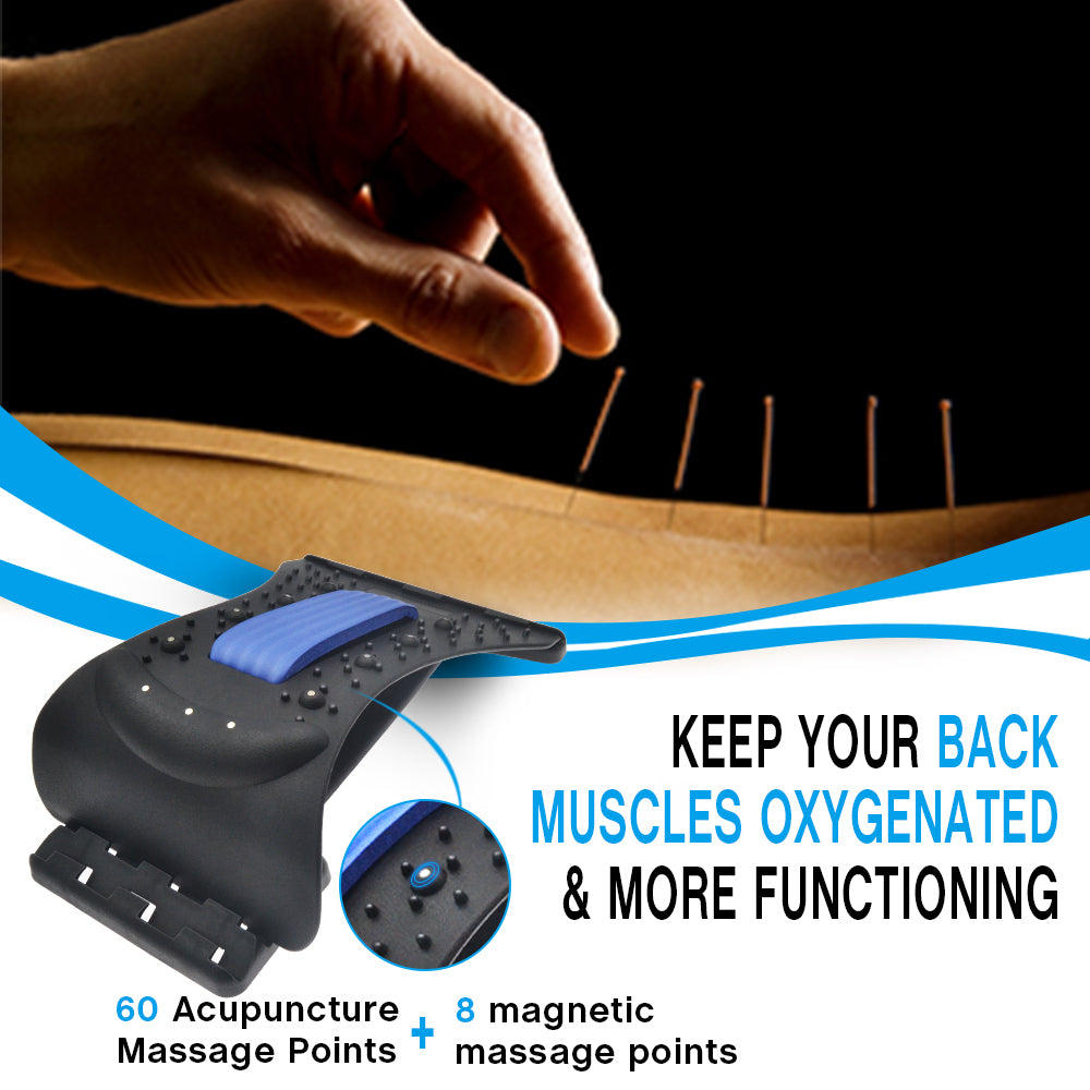 Adjustable Back Stretcher – Posture Support & Daily Back Stretch Tool