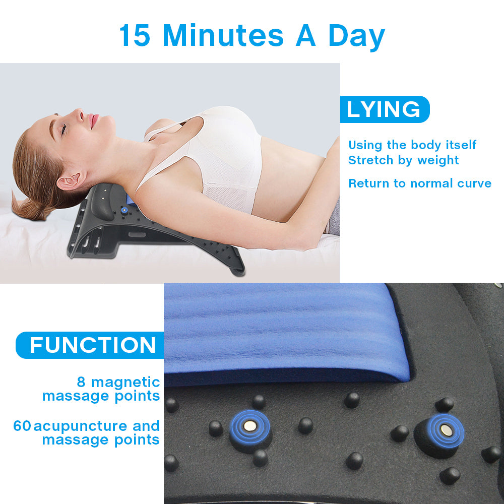 Adjustable Back Stretcher – Posture Support & Daily Back Stretch Tool