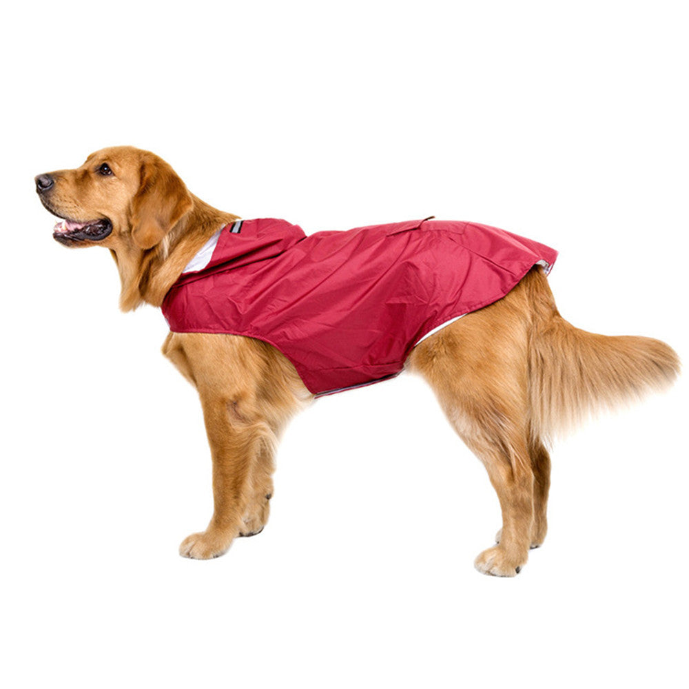 Dog Waterproof Raincoat – Lightweight Hooded Jacket for Rainy Walks