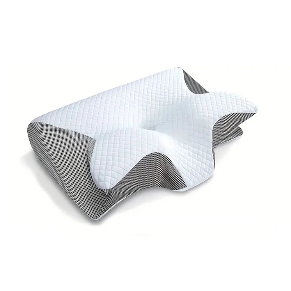 Ergonomic Memory Foam Cervical Pillow – Cooling Orthopedic Neck Support for Back & Side Sleepers
