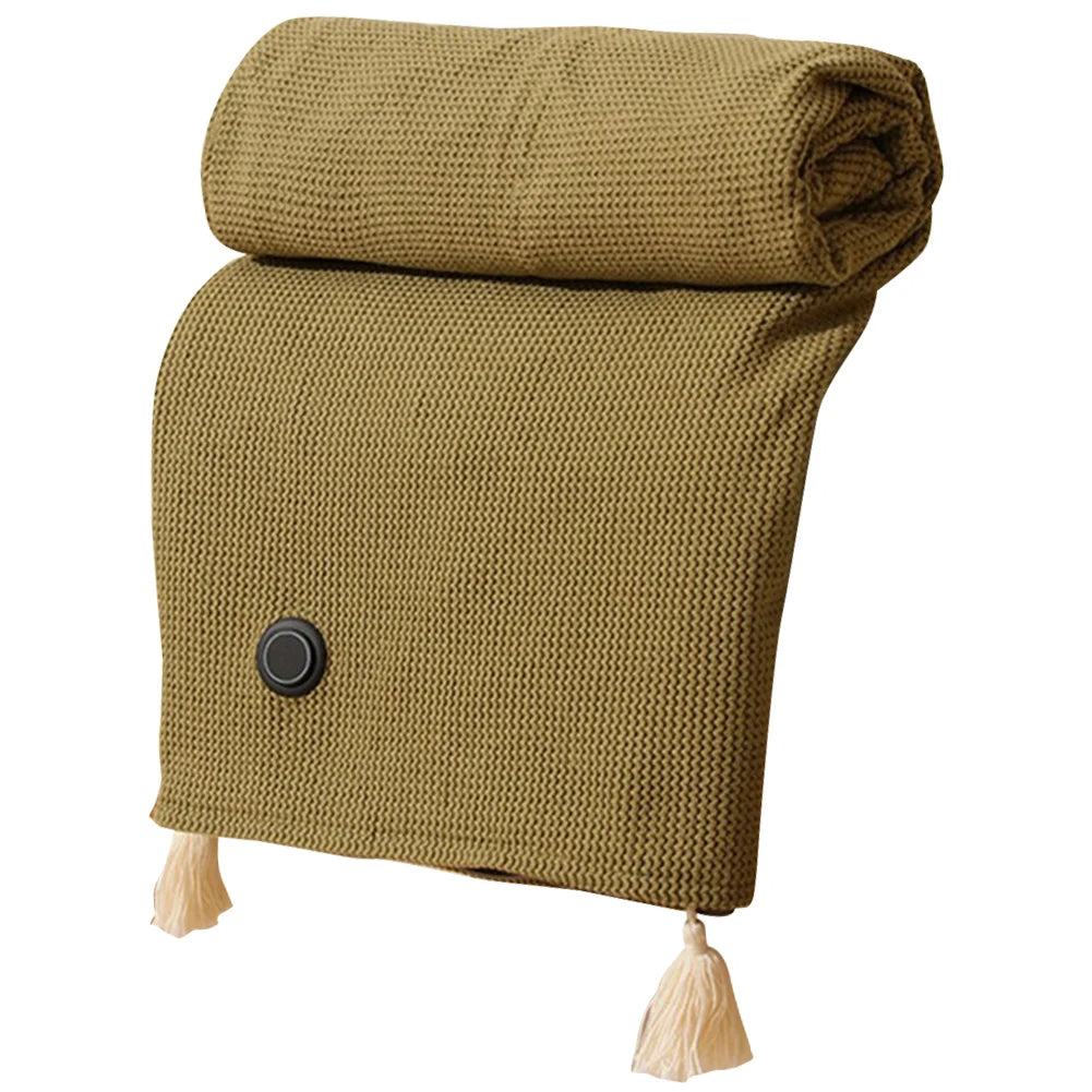 Wearable Heated Blanket Shawl – USB Electric Heating Wrap with Adjustable Warmth for Home, Office & Travel